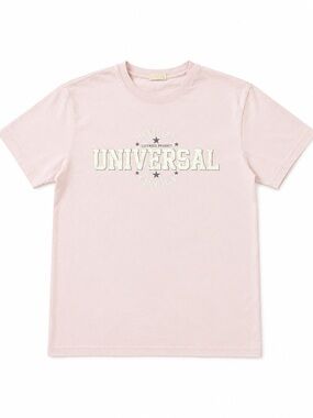Vintage Y2K Universal Studios Florida Pink Graphic Tee S